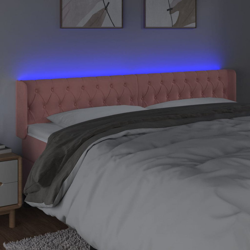 Davantay Headboard, Pink