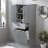 Bathroom Storage Cabinet With Two Laundry Baskets, A Cabinet With 1 Adjustable Shelf And 1 Drawer-65408108