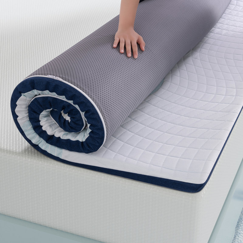 7cm Memory Foam Mattress Topper, 7-Zone Design for Comfortable Sleep, Medium Feeling, Small Double (4')