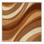 Tapis brun moelleux en bois rustique et moelleux Soft-1695737176
