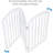 Pinette Wood Free Standing Pet Gate