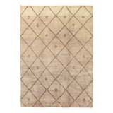 Canvello Gray Moroccon Rug - 6' X 9'