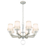Emilea 8 - Light Glass Chandelier