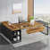 70.87'' Executive Desk and File Storage Cabinet