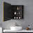 Metal Framed Wall Mount Or Recessed Bathroom Medicine Cabinet With Mirror-612625371-612625369