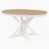 Natural Wood/Off White