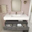 Ensemble de meuble-lavabo mural simple 48 po Alysa-71095603