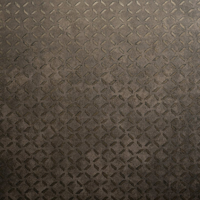Urban Classics Collection Soho Metallic Industrial Grid Wallpaper Roll