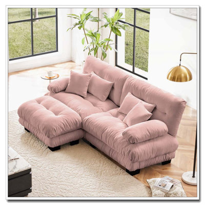 Cloud Couch Sofa,Chenille Sofa