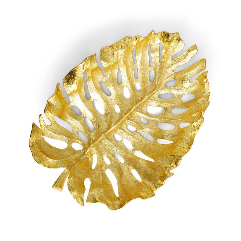 New Leaves Monstera Centerpiece Platter