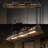 Tuley 6 - Light Wrought Iron Kitchen Island Square / Rectangle Chandelier