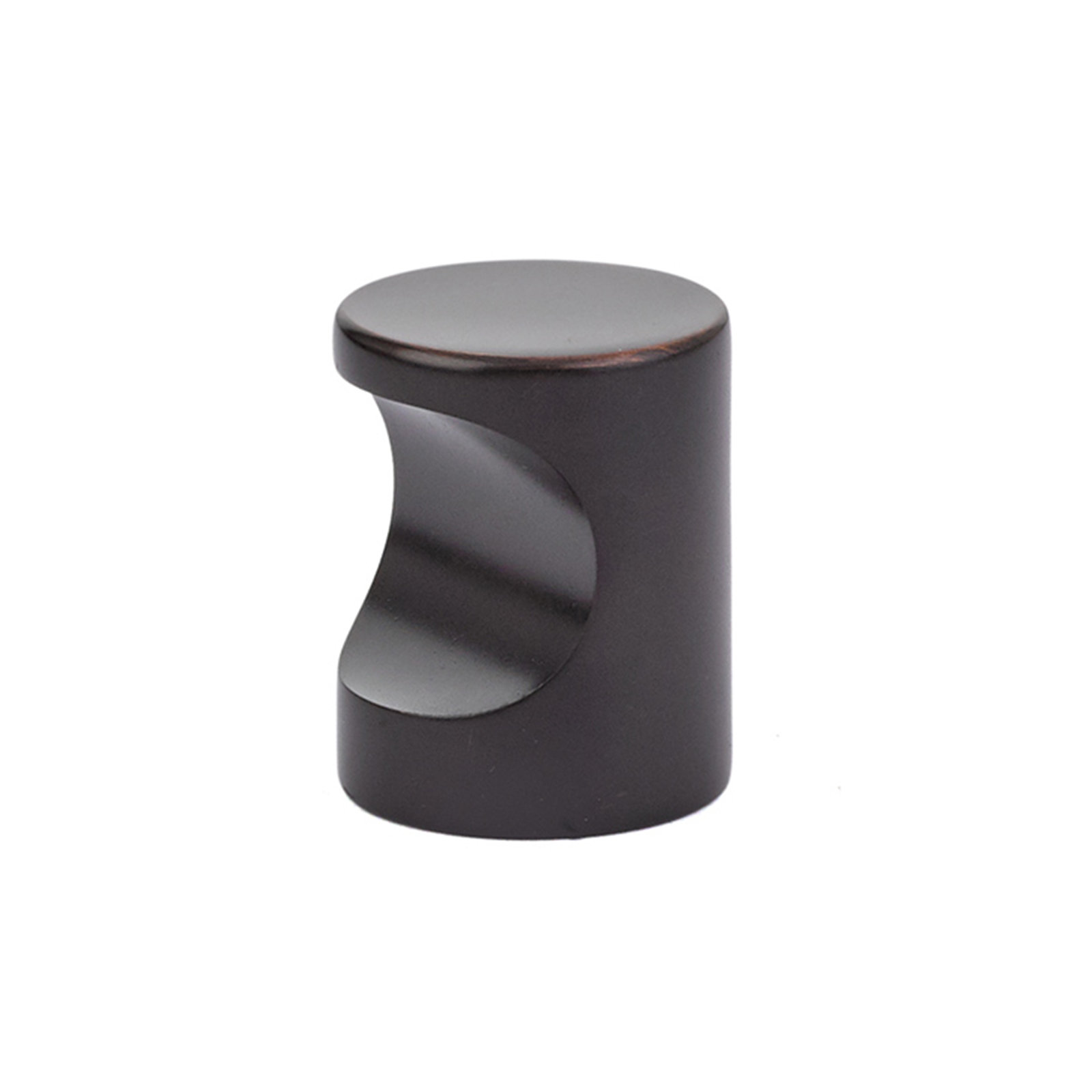 Cylindrical Knob Knob, Oil Rubbed Bronze, 1"