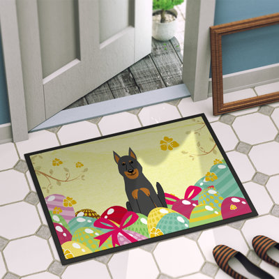 Non-Slip Easter Outdoor Doormat