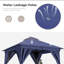 Pavillon de jardin en acier-130854330-130854340