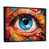 Black Floater Framed