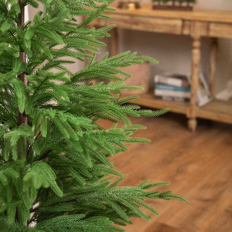 Medium Norfolk Pine Artificial Potted Christmas Tree - 6' - Unlit