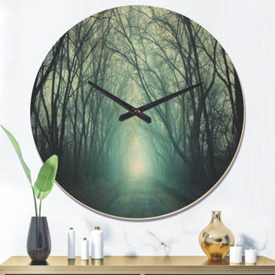 Horloge murale d'automne