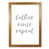 Honey Oak Frame