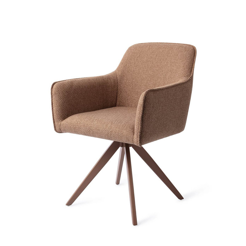 Ossafa French Toast Dining Chair, Brown, Brown