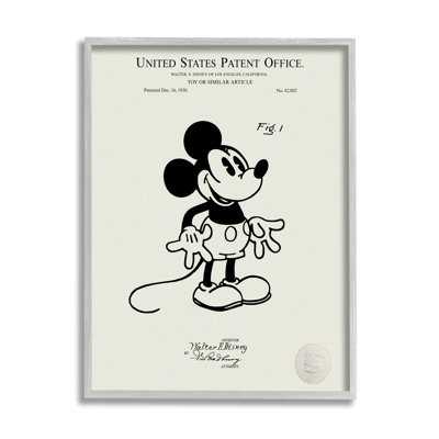 " Vintage Cartoon Character Patent " by Karl Hronek