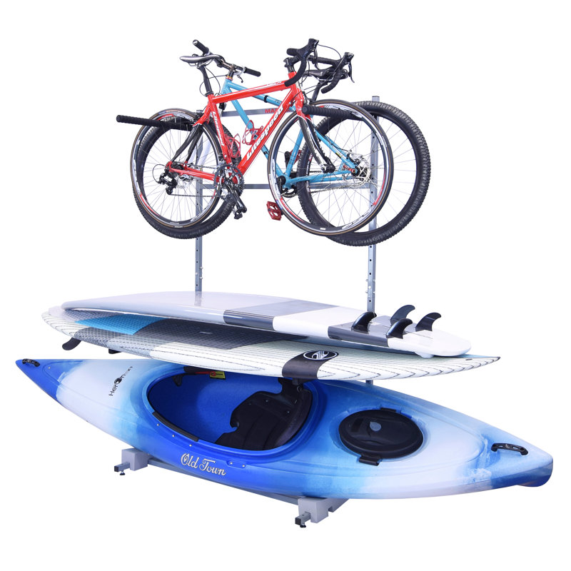 Steel Freestanding Multi-Use Surfboard / Paddleboard Pack