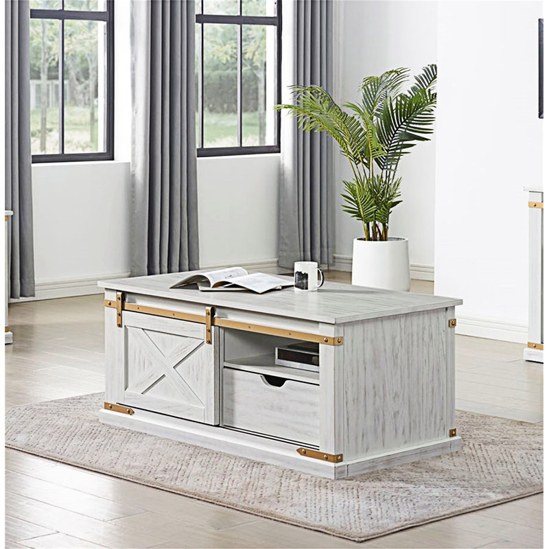 Accents Rustic Storage Coffee Table