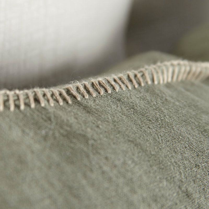 Bryce Duvet Cover, Kale, California King Duvet Cover