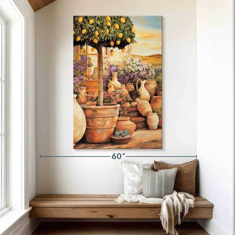 Harnek Lemon Topiary, 51" H x 34" W