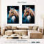 Portrait de cheval brun Brampt-108257119