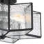 Aireen 2 - Light 41cm Unique/Statement Star Semi Flush Mount Light-1543473530