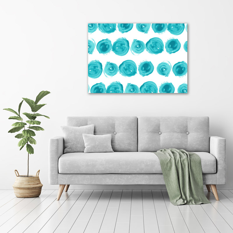 Dots - No Frame Print on Glass
