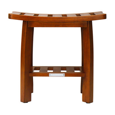 19.01'' W Solid Wood Shower Bench