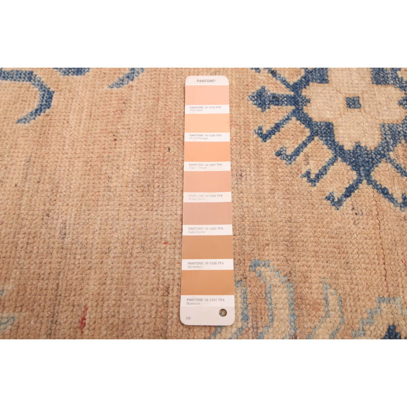 Tapis brun clair Finha Ghazni 9 pi 4 po x 13 pi 8 po