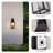 20'' Outdoor Wall Light, Porch Light Outdoor Wall Sconce Lantern, 2-Light Modern Black Exterior Lighting Fixture Wall Mount, Outside Light For House Garage, 1-Pack