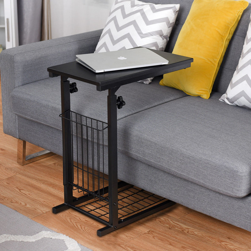 76cm H x 48cm W Laptop Cart, Coffee