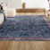 Sarok All-Over Persian Machine-Washable Blue/Red/Brown Rug