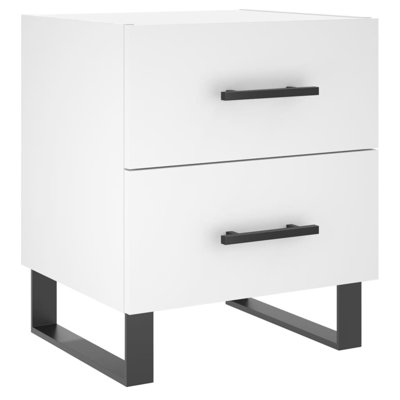 Maricrus 40cm W Iron Bedside Table