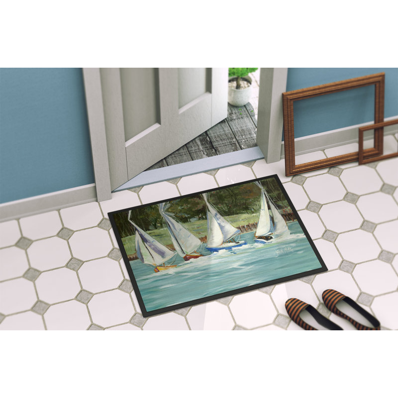 Non-Slip Indoor Doormat, Rectangle 1'6" x 2' 3"