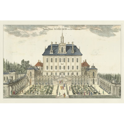 Palace Garden by Eric Dahlberg - Wrapped Canvas Art Prints