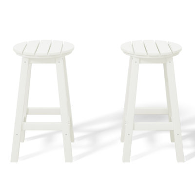 24" Round Counter Stool (Set Of 2)