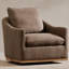 Upholstered Swivel Armchair-574530965