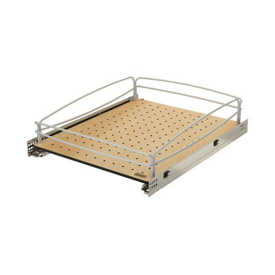 Rev-A-Shelf Solid Bottom Pullout Base Soft-close Cabinet Organizer