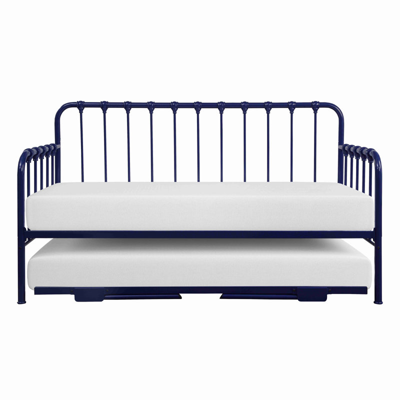 Méridienne avec lit gigogne relevable 1pc, Marine