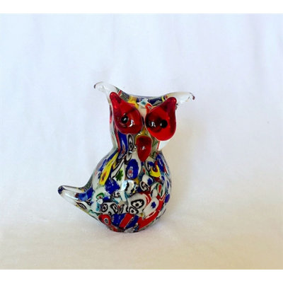 Vitrail hibou