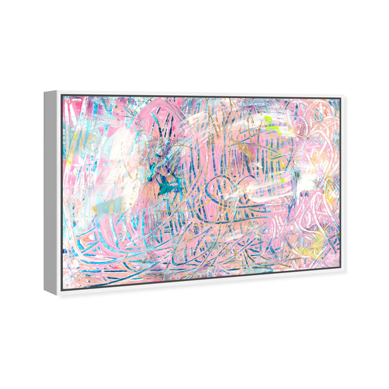 " But I Never Quit " Painting Print, 20" H x 30" W x 1.5" D