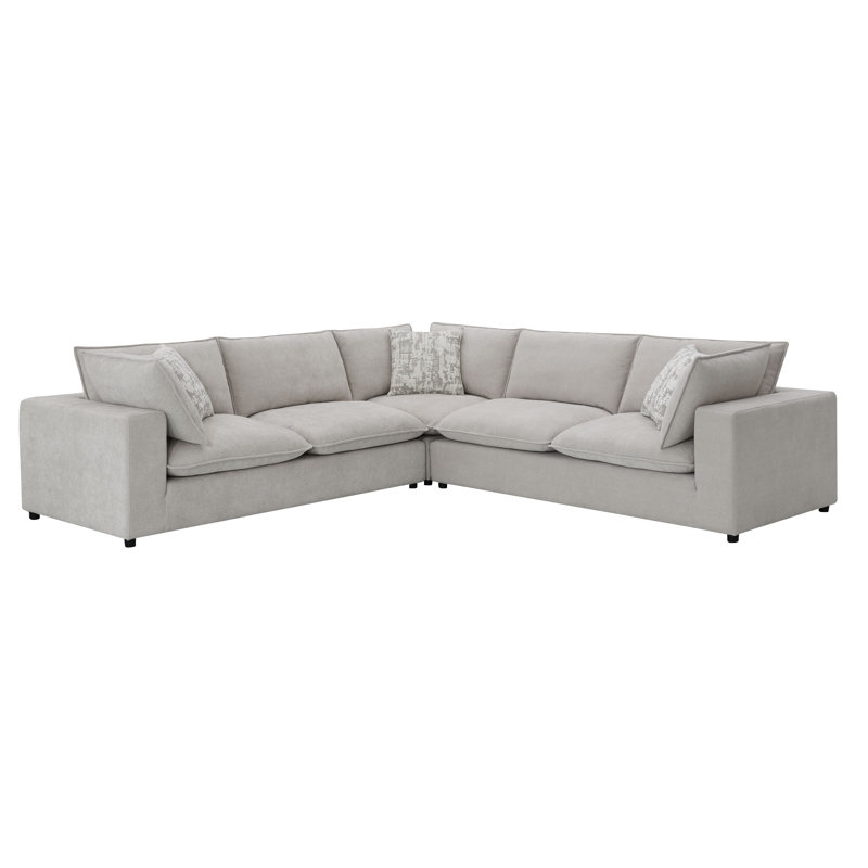 Canapé modulaire de coin 3 pièces Murilda