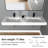 FRALIMK 18.9'' Solid Surface Rectangular Bathroom Sink