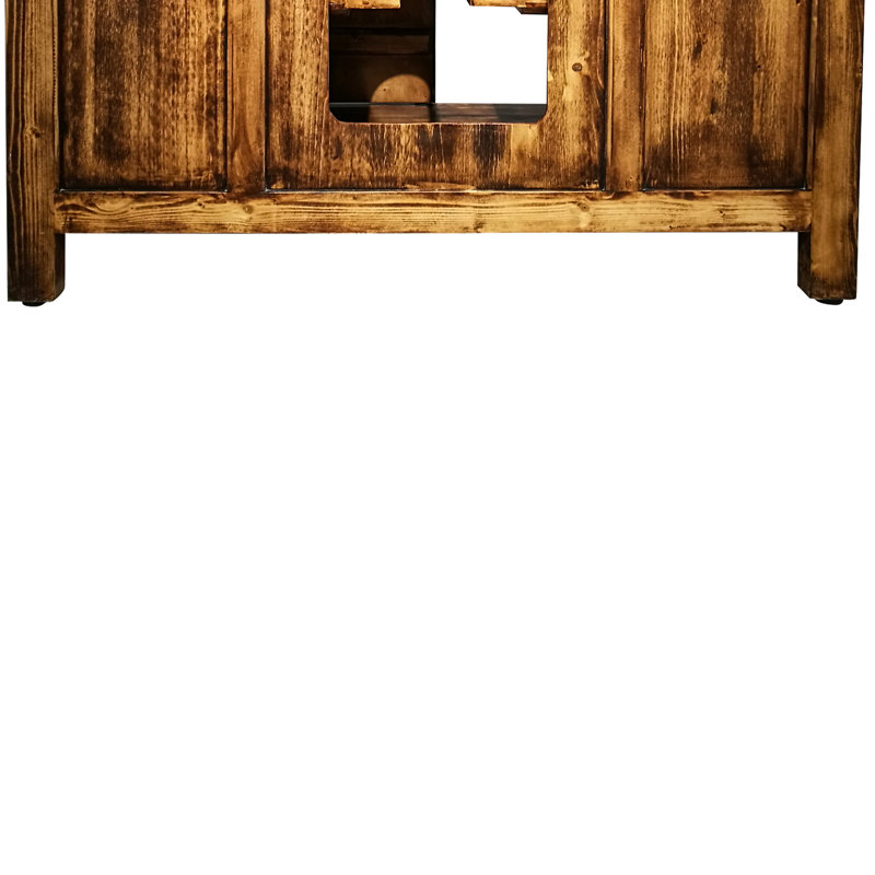 Ensemble de meuble-lavabo de salle de bain simple 48 po pour porte de grange Neosho
